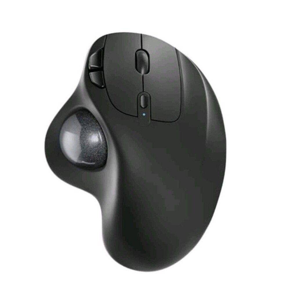 Nulea M501 Wireless Trackball Mouse Rechargeable Ergonomic Easy Thumb Control